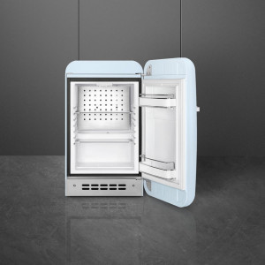 Frigider cu 1 ușă, retro, 50's Style, 73 cm, 34 l, albastru deschis, balamale în dreapta, Smeg FAB5RPB5