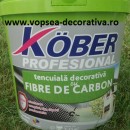 Kober tencuiala decorativa cu fibra de carbon
