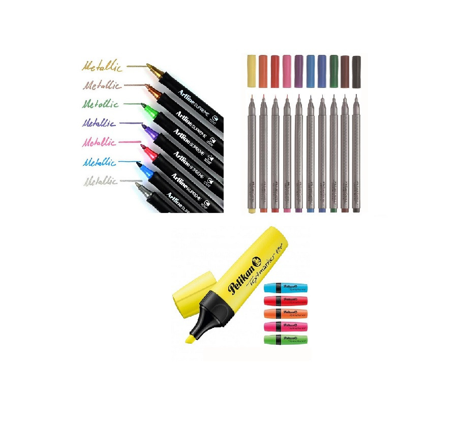 Marker Textmarker si Liner