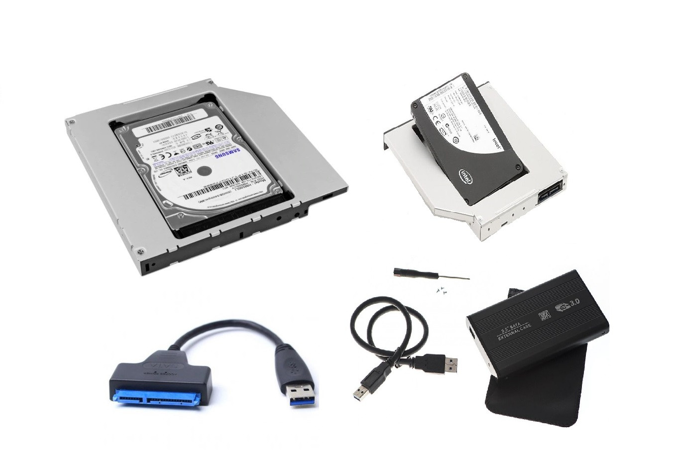 Rackuri & Caddy HDD\SSD\DVD