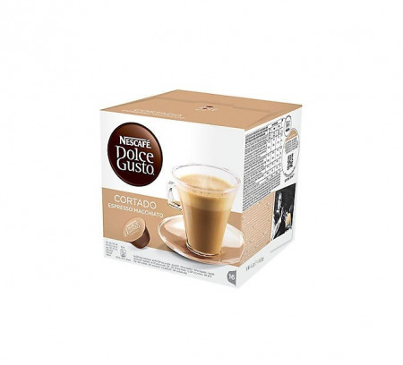 Capsule Nescafe Dolce Gusto Cortado Espresso Macchiato 16 capsule, 100.8 g