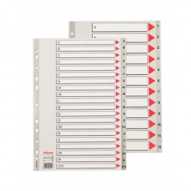 Separatoare Index A-Z Plastic Maxi Esselte
