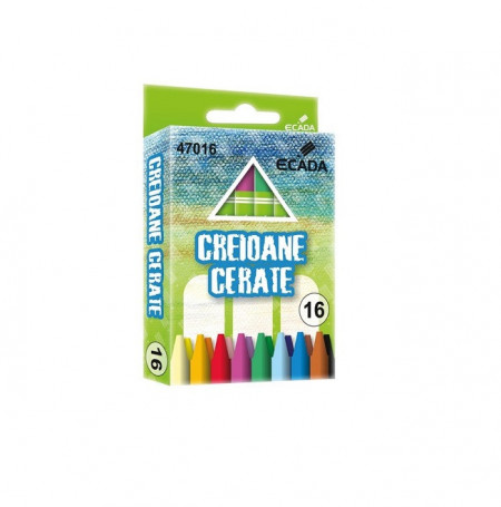 Creioane color cerate Ecada 16buc/set