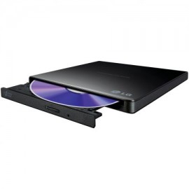 DVD Writer extern LG GP57EB40, Slim, 8x, USB 2.0, Negru, Box