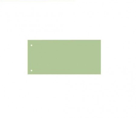 Separatoare carton biblioraft, 180 g/mp, 105 x 240 mm, 100/set, KANGARO - verde