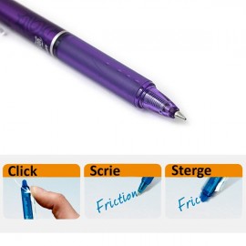 Roller Pilot Frixion CLICKER ,0.5 mm sau 0.7mm, Scrii, stergi, rescrii