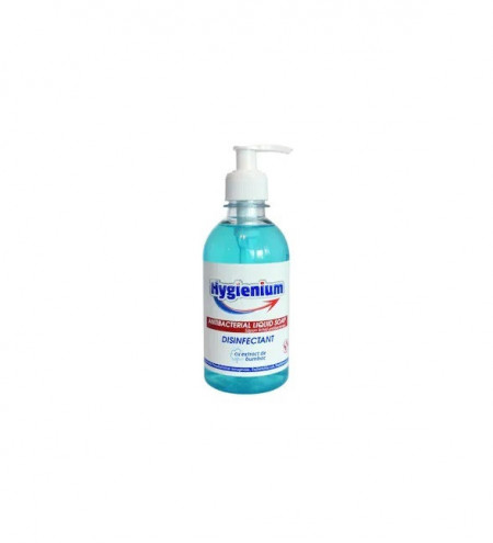 Sapun lichid virucid, antibacterian si dezinfectant  Hygienium 300 ml avizat de M.S