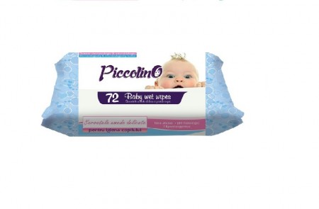Servetele umede delicate Piccolino Blue 72buc/pachet