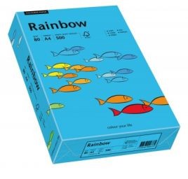 Hartie color Rainbow A4,culori pale, 80gr/mp,500 coli/top