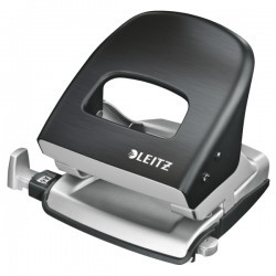 Perforator metalic, 30 coli, LEITZ Style 5006 - negru satin