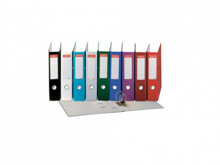 Biblioraft Plastifiat 75 mm, Economy Esselte, diverse culori