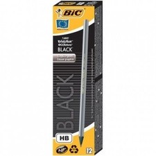 Creion grafit Bic ECO Evolution Black fara radiera 12buc/set