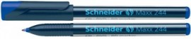 Marker CD\DVD SCHNEIDER Maxx 244, varf 0.7mm - albastru