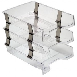 Set 3 tavite suprapozabile documente, Ark transparente 3093