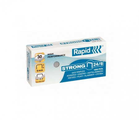 Capse Rapid, strong, 24/6, 30 coli