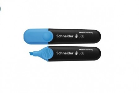 Textmarker SCHNEIDER Job, varf tesit 1 5mm - albastru