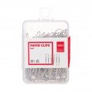 Agrafe metal 29 mm in cutie plastic, 100 bucati