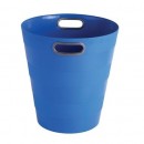 Cos de birou din plastic ARK cu maner 12,5l, albastru