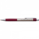Pix metalic PENAC Pepe, rubber grip rosu, 0.7mm, scriere albastra