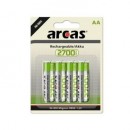 Acumulator Arcas AA, R06, 2700mA, 4 bucati / Blister Ni-MH