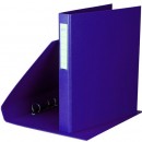 Caiet mecanic, carton plastifiat, A4 2 inele, Bleumarin