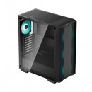Carcasa Gaming Deepcool CC560 ARGB, fara sursa, ATX, 4 coolere