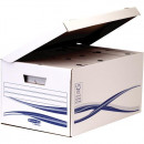 Container Arhivare 6 bibliorafturi Cu Capac Bankers Box Fellowes, 280 x 356 x 554 mm