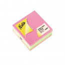 Cub notes autoadeziv 75 x 75 mm, 320 file, Umix - 4 culori neon