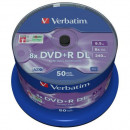 DVD+R DOUBLE LAYER Verbatim, 8.5GB, 8X, spindle 50 buc