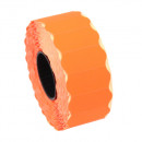 Etichete role pret autoadezive Portocaliu 26x12 mm, 1500buc/rola
