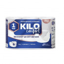 Hartie igienica Super Soft cu 2 straturi Kilo Confort, 6 role/set
