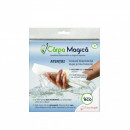Laveta uz general Carpa Magica, microfibra, eco, alba, 40 x 40 cm