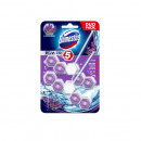 Odorizant wc Domestos Power Lavander, 2 x 55 gr