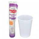 Pahare plastic Albe Safir Premium 200 ml, 100 buc/set