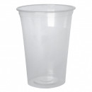Pahare plastic Transparent PET Safir 400 ml, 50 buc/set