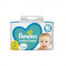 Pampers Active Baby Scutece Giant Pack, Nr.2, 4-8 kg, 96 buc
