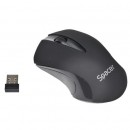 Mouse wireless Spacer 1000 Dpi, Nano reciver, Negru
