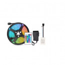 Banda LED RGB Multicolor cu Telecomanda, 5 metri lungime