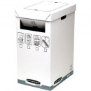Cos de birou pentru reciclare, carton rezistent 61 x 32 x 30cm, Fellowes