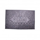 Covor intrare usa dreptunghiular textil, 40 x 60 cm