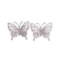Decoratiune Brad craciun, Model Fluture, 2 buc/set