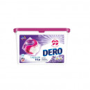 Detergent capsule Dero Trio, Levantica si iasomie, 50 spalari