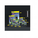 Display plastic cu magneti, pentru pliante, forma T, A5-portrait (152 x 203mm), KEJEA - transparent