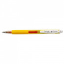 Pix cu gel PENAC Inketti, rubber grip, 0.5mm, scriere galbena