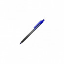Pix cu mecanism Deli Arrow, 0.7mm, albastru