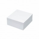 Rezerva cub hartie 9x9 cm alba 500 file/set