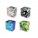 Servetele la cutie faciale VELVET Style-Cube, 3 straturi, 60 buc/cutie