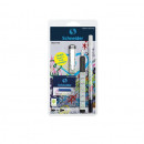 Set Stilou SCHNEIDER Glam - design Ornamen, Penita Iridium Tip M