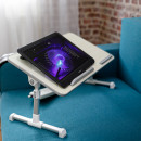 Stand Racire Spacer Led Blue cooler pad laptop 14-15.6'', Fan 14 cm