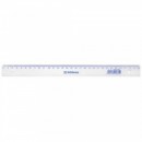 Rigla din plastic transparent, 30cm, DONAU